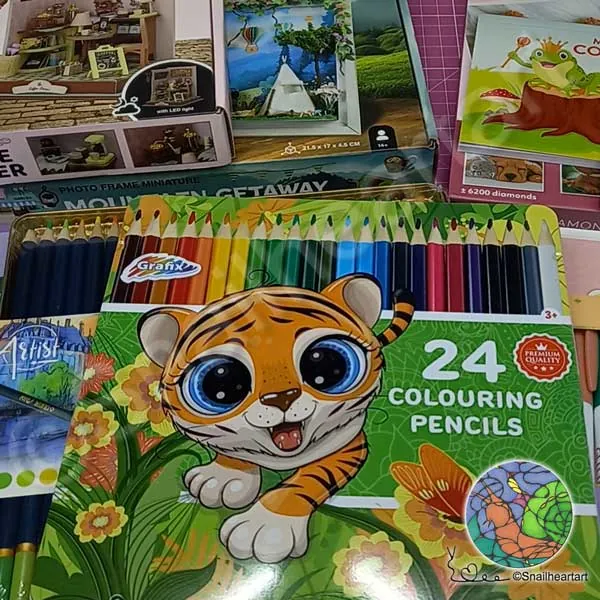 Action Haul – Ich teste verschiedene Stifte im neuen Malbuch