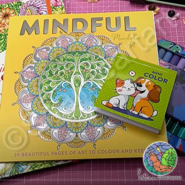 Action Haul – Malbücher und Acrylmarker