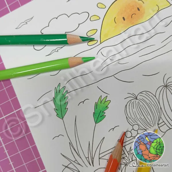 Malbuch Ostfriesland Ich teste das Ausmalbuch