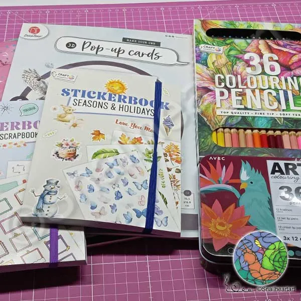 Action Haul – Buntstifte, Einhornmalbuch, Stiftebox und einiges mehr