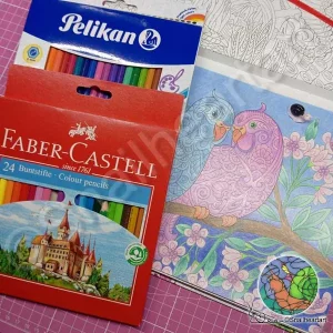 Ich teste Buntstifte von Faber-Castell und Pelikan