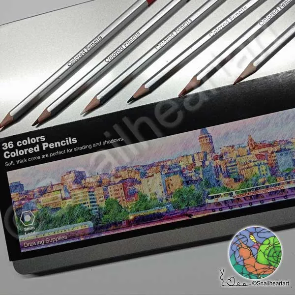 Faber-Castell Polychromos vs. Rusta Buntstifte