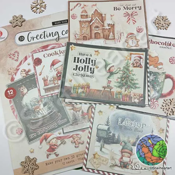 12 Greeting Cards vom Action | Bastelspaß & Geschenkideen